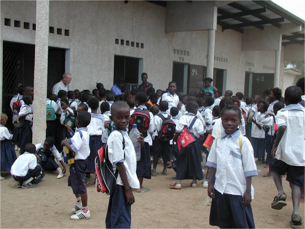 Ecole primaire. Fin de récré